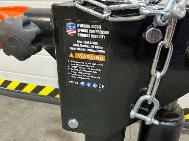 Tm/us tm 718 1000 kg veerpootspanner - afbeelding 8 van  8