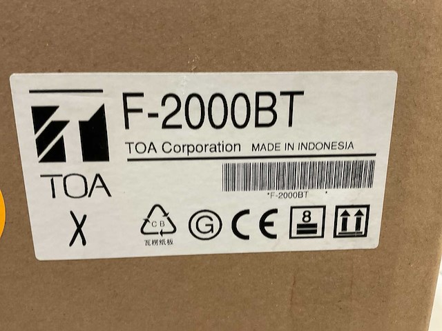 Toa f-2000bt design luidspreker - afbeelding 4 van  4