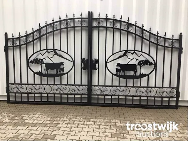 Toegangspoort cow style 16 ft - afbeelding 8 van  15