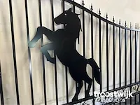 Toegangspoort horse style 596 cm - afbeelding 5 van  8