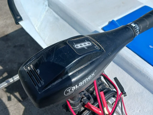 Toer boot met elektrische buitenboordmotor en trailer - afbeelding 20 van  44