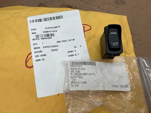 Toggle switch (7x) - afbeelding 1 van  4