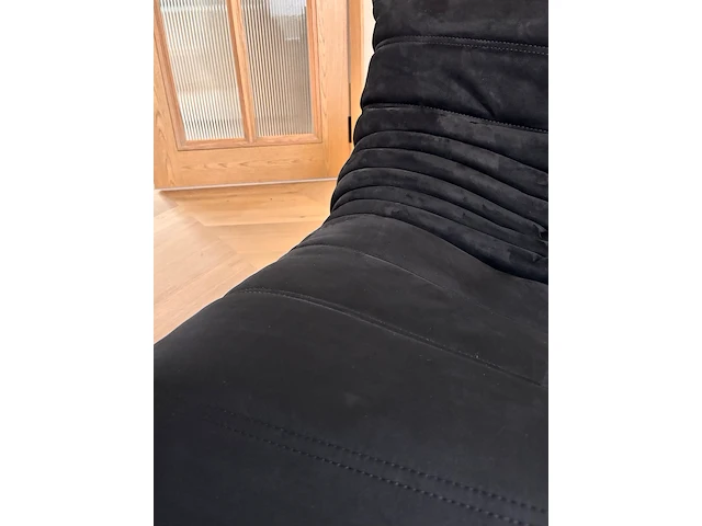 Togo fauteuil in zwarte stof, zwart - afbeelding 8 van  9