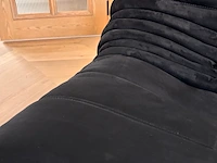 Togo fauteuil in zwarte stof, zwart - afbeelding 8 van  9