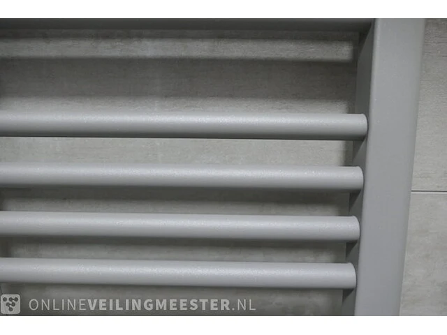 Toilet-radiator mat grijs - afbeelding 2 van  2