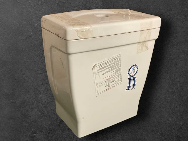 Toilet reservoir keramisch wit - afbeelding 1 van  3