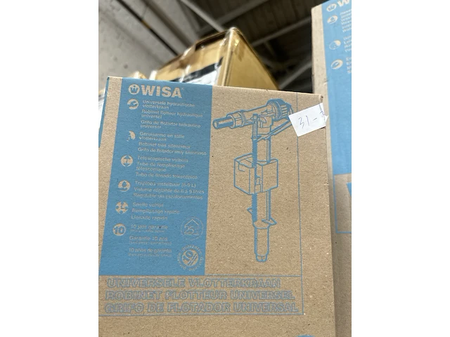 Toilet reservoir + universele vlotterkraan wisa - afbeelding 6 van  6