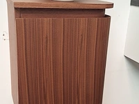 Toiletmeubel met kom thebalux, balmani, walnoot - afbeelding 1 van  4