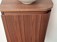 Toiletmeubel met kom thebalux, balmani, walnoot - afbeelding 2 van  4