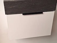 Toiletmeubel met kom thebalux, sjithouse, wit - afbeelding 1 van  3