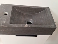 Toiletmeubel met kom thebalux, sjithouse, wit - afbeelding 2 van  3