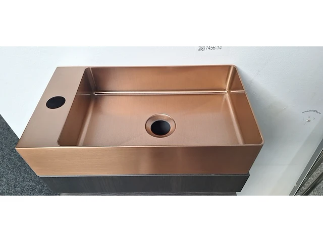 Toiletmeubel, thebalux, koolstofhout - afbeelding 2 van  5