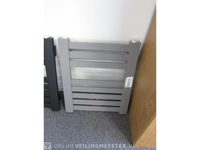 Toiletradiator, mat grijs - afbeelding 1 van  2