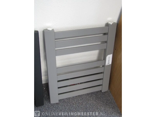 Toiletradiator, mat grijs - afbeelding 2 van  2