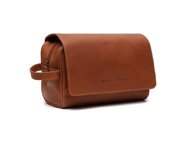 Toilettas chesterfield, rosario, cognac - afbeelding 1 van  2