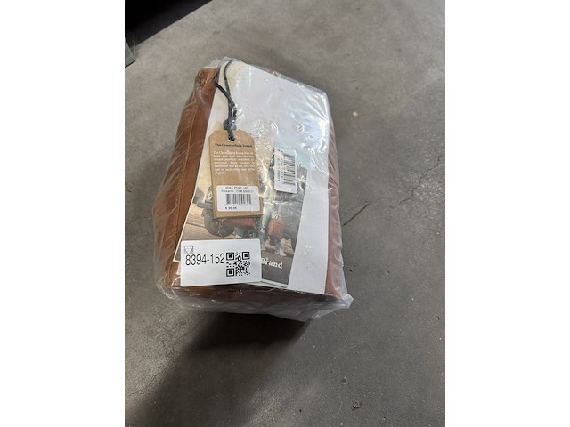 Toilettas chesterfield, rosario, cognac - afbeelding 2 van  2