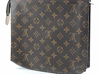 Toilettas, louis vuitton, toiletry pouch 26 brown canvas - afbeelding 5 van  9