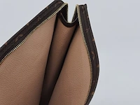 Toilettas, louis vuitton, toiletry pouch 26 brown canvas - afbeelding 8 van  9