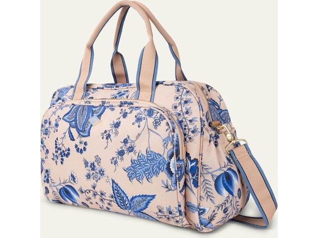 Toilettas, oilily, cilou, blauw/crème - afbeelding 1 van  5