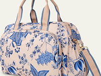 Toilettas, oilily, cilou, blauw/crème - afbeelding 1 van  5