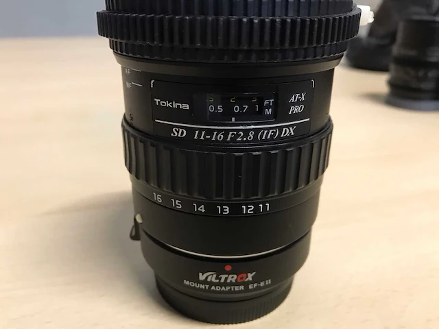 Tokina sd 11-16 f2.8 objectief - afbeelding 2 van  5
