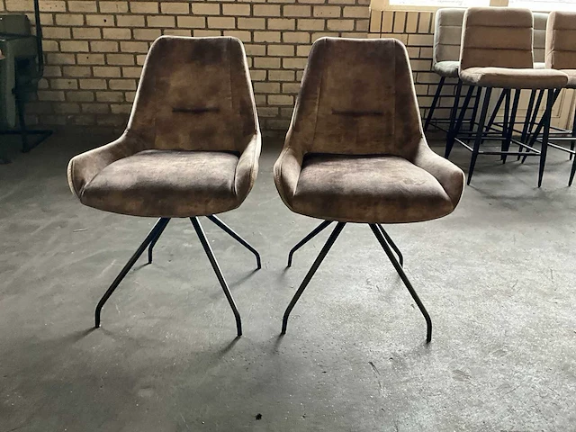 Tokio eetkamerstoel (2x) - afbeelding 1 van  9