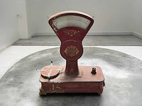 Toledo berkel antieke bascule weegschaal - afbeelding 1 van  7