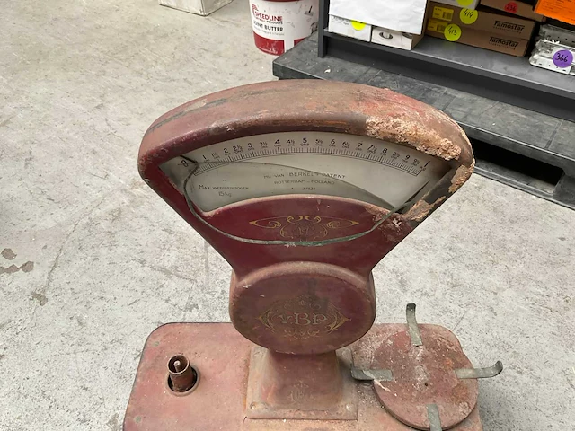 Toledo berkel antieke bascule weegschaal - afbeelding 4 van  7