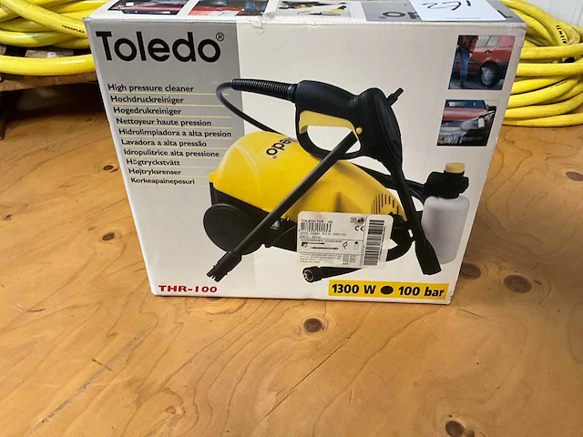Toledo thr-100 hogedrukreiniger - afbeelding 2 van  4