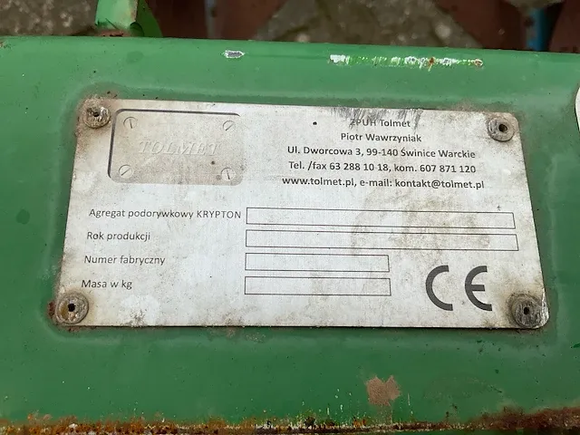Tolmet delta vleugelschaarcultivator - afbeelding 4 van  12