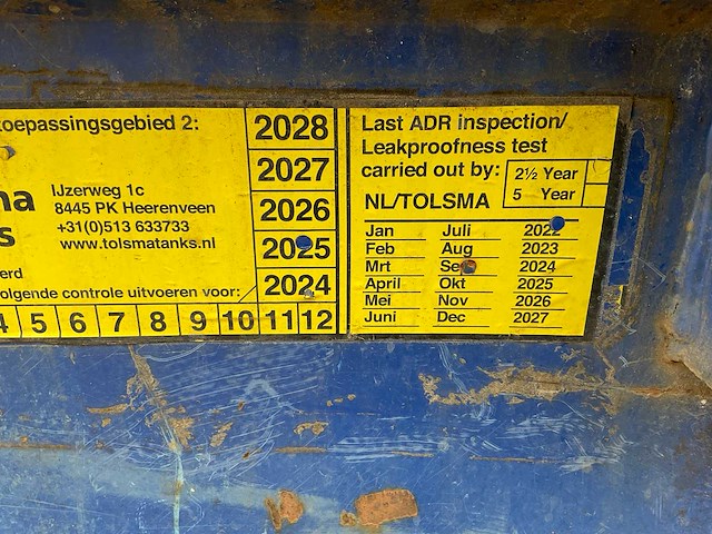 Tolsma diesel opslagtank - afbeelding 5 van  6