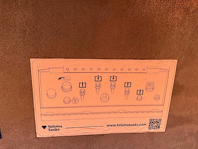 Tolsma ibc 3m3 brandstof opslagtank - afbeelding 8 van  17