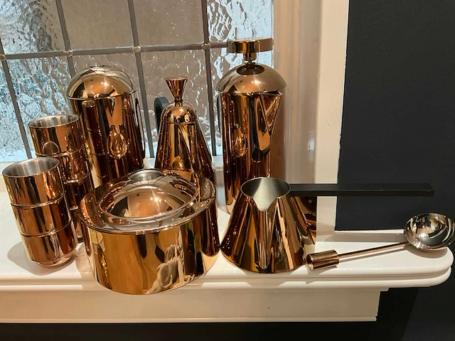 Tom dixon koffiemaker met accessoires (2x) - afbeelding 3 van  3