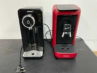 Tomado en philips - twd2501b en senseo original plus - heetwaterdispenser en koffiepadmachine - afbeelding 1 van  5