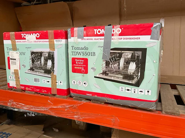 Tomado tdw5501 vaatwasser (2x) - afbeelding 1 van  6