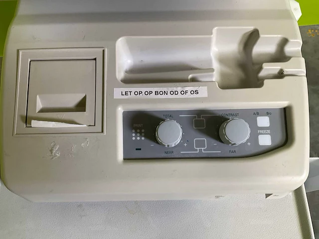 Tomey ud-6000 oogkamer dieptemeter - afbeelding 6 van  11
