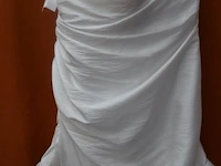 Tomy trouwjurk, strapless - maat 42 - afbeelding 4 van  5