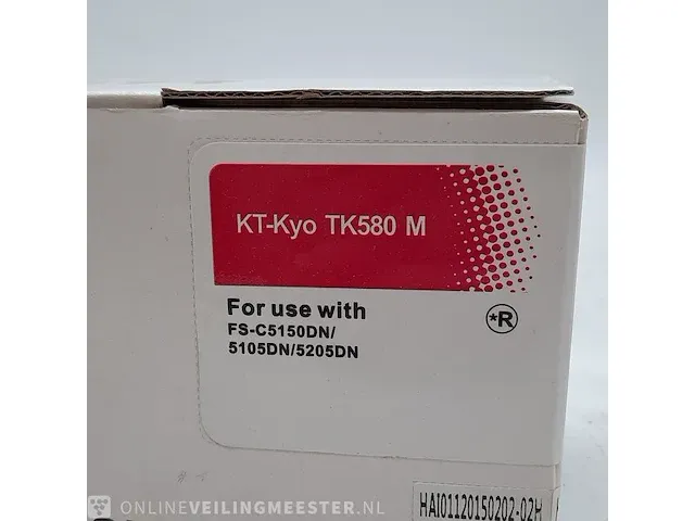 Toner, kt-kyo tk580m - afbeelding 2 van  4