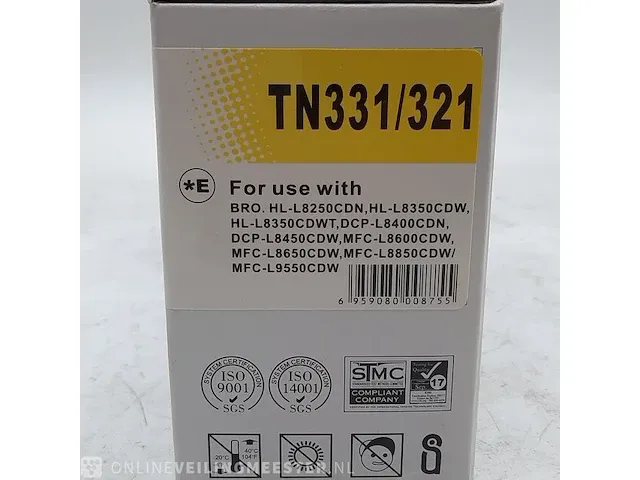Toner, tn331/321 - afbeelding 3 van  4