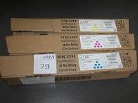 Toners rhico c406 yellow, magenta en cyaan. - afbeelding 1 van  2