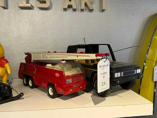 Tonka auto (2x) - afbeelding 2 van  6