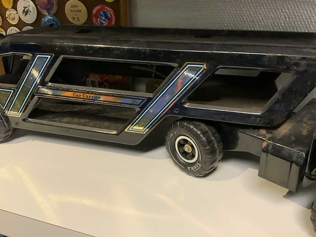 Tonka auto transporter - afbeelding 9 van  10