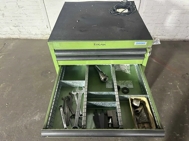Tool cabinet with lamp - afbeelding 4 van  6