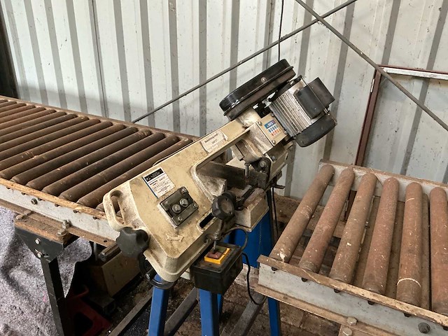 Tool mania model 1 lintzaagmachine met rollenbanken - afbeelding 2 van  6