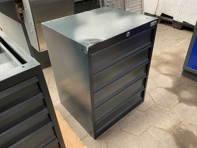 Toolbox4you 5 lades ladekast - afbeelding 1 van  4