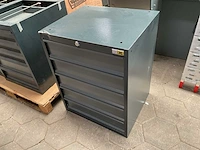 Toolbox4you 5 lades ladekast - afbeelding 3 van  4