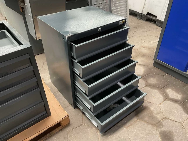 Toolbox4you 5 lades ladekast - afbeelding 4 van  4