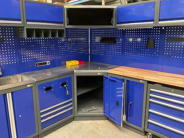 Toolbox4you hoekopstelling werkplaatsmeubilair - afbeelding 7 van  11