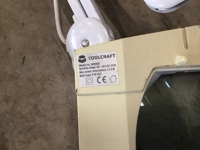 Toolcraft 8069dc loeplamp (2x) - afbeelding 2 van  3