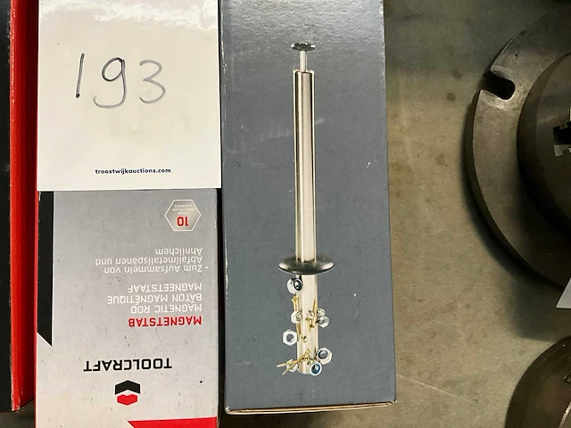 Toolcraft partij magneet staaf - afbeelding 2 van  2